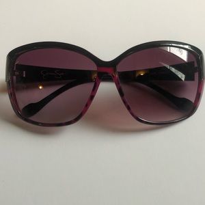 Jessica Simpson square framed sunglasses